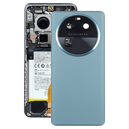 For OPPO Find X6 Original Battery Back Cover with Camera Lens Cover(Green)-garmade.com