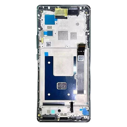 AMOLED LCD Screen For ZTE Axon 40 Pro A2023 Digitizer Full Assembly with Frame(Black)-garmade.com