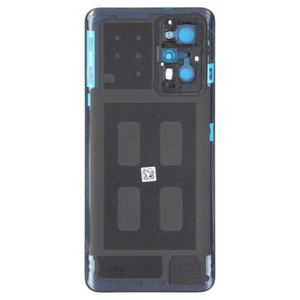 For Realme GT Neo 3T Original Battery Back Cover with Camera Lens Cover(Black)-garmade.com