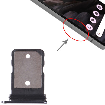 For Google Pixel 7A Original SIM Card Tray with SIM Pin (Black)-garmade.com