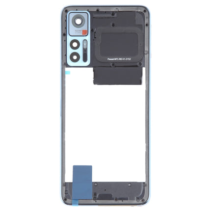 For TCL 30 4G / 30 5G Original Middle Frame Bezel Plate (Blue)-garmade.com