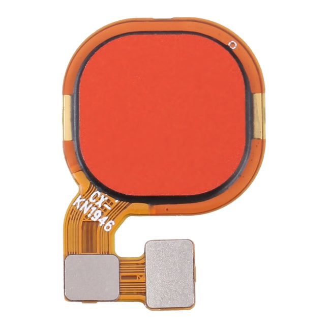For Infinix Hot 10 X682B Original Fingerprint Sensor Flex Cable (Red)-garmade.com