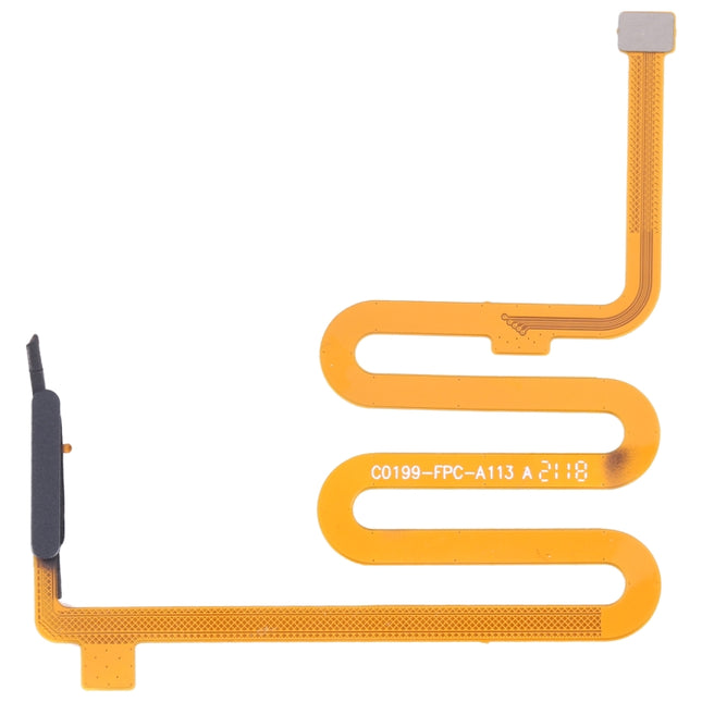 For Infinix Note 7 Lite X656 Original Fingerprint Sensor Flex Cable (Black)-garmade.com