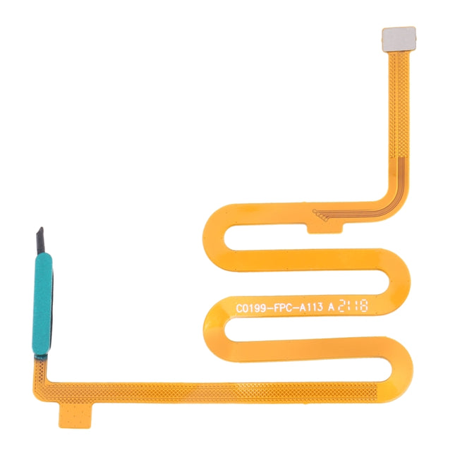 For Infinix Note 7 Lite X656 Original Fingerprint Sensor Flex Cable (Green)-garmade.com