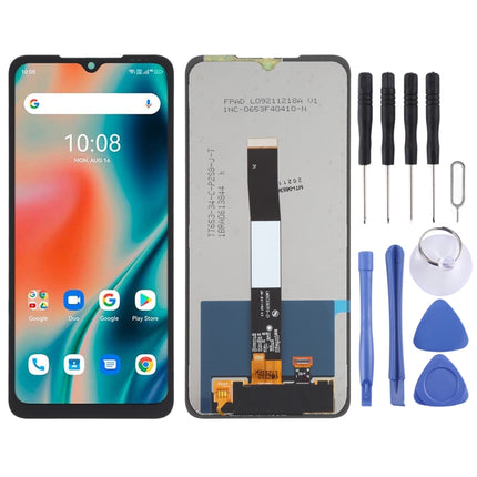 LCD Screen and Digitizer Full Assembly for Umidigi Bison X10 Pro(Black)-garmade.com