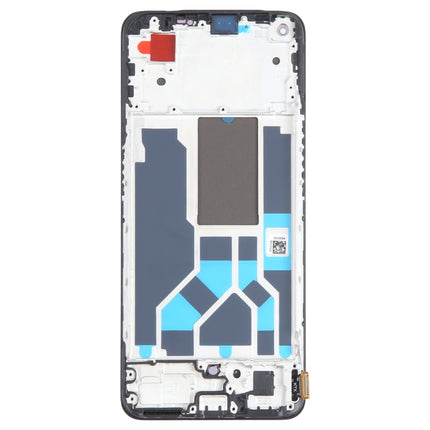 OLED LCD Screen For OPPO Reno7 SE 5G Digitizer Full Assembly with Frame / Fingerprint Identification-garmade.com