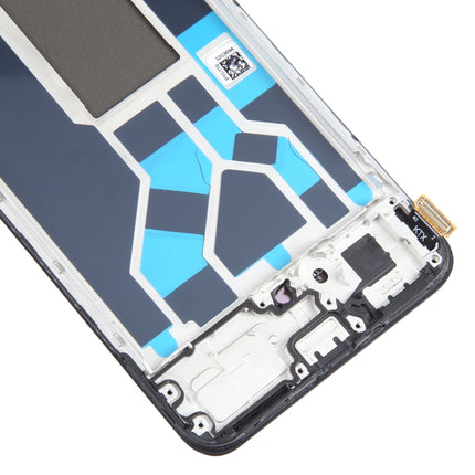 OLED LCD Screen For OPPO Reno7 SE 5G Digitizer Full Assembly with Frame / Fingerprint Identification-garmade.com