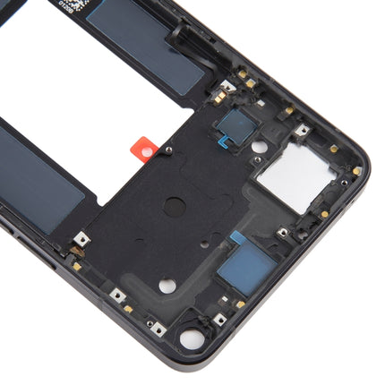 For OPPO Reno7 Pro 5G Front Housing LCD Frame Bezel Plate (Black)-garmade.com