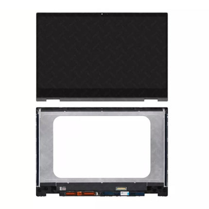 LCD Screen For HP Pavilion X360 14-DW 14M-DW Digitizer Full Assembly with Frame(Black)-garmade.com