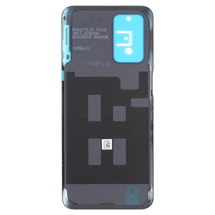 For OPPO Realme 8 5G Battery Back Cover (Black)-garmade.com