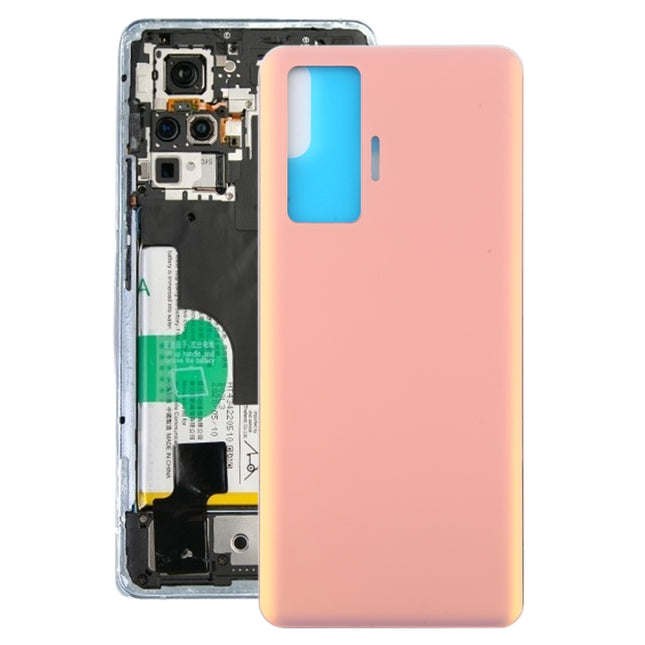Battery Back Cover for Vivo X50 5G / V2001A(Pink)-garmade.com