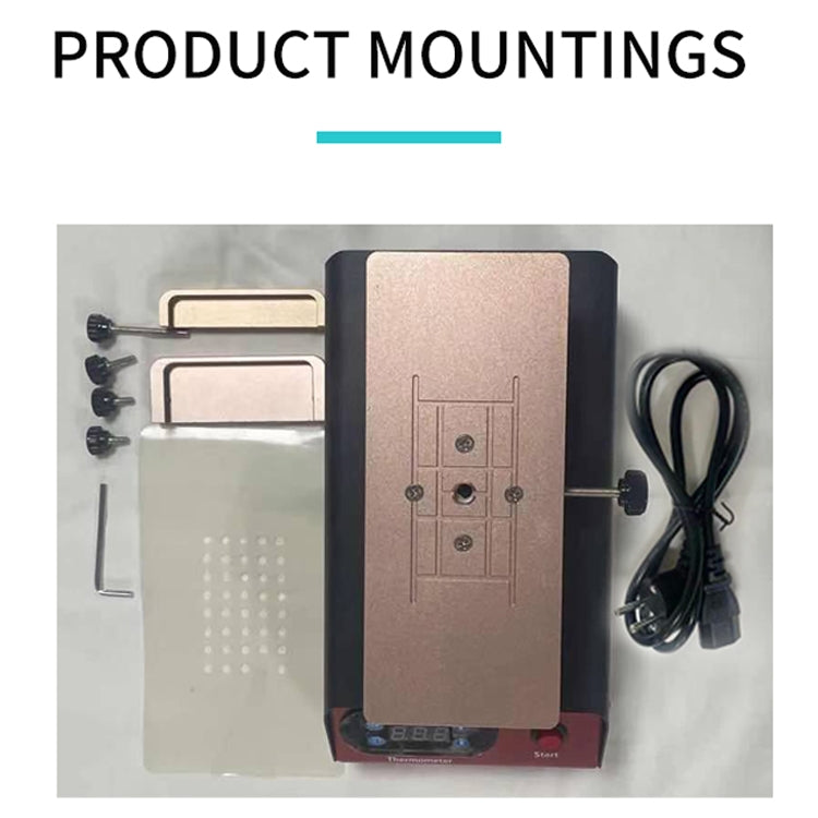 TBK-988Z 7 inch Mobile Phone LCD Separation Built-in Pump Vacuum Manual Separator-garmade.com