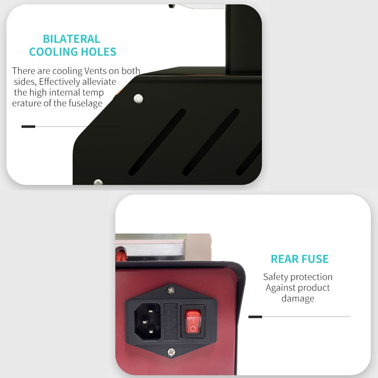TBK-988Z 7 inch Mobile Phone LCD Separation Built-in Pump Vacuum Manual Separator-garmade.com