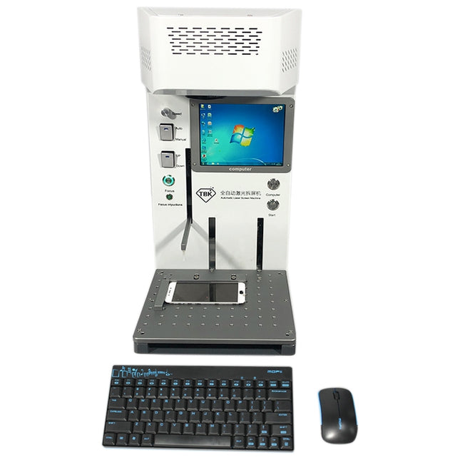 TBK-958A 220V Automatic Laser Cutting Machine Back Glass Remover Laser Separating Engraving Marking Machine-garmade.com
