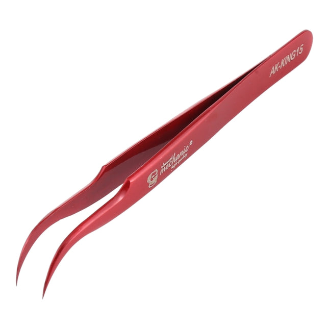 MECHANIC AK-KING15 Curved Tweezers High Tenacity Durable Tweezers-garmade.com