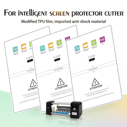 50 PCS F0001 HD TPU Soft Film Supplies for Protector Cutter-garmade.com