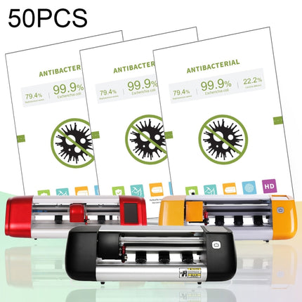 50 PCS F0003 HD Antibacteria TPU Soft Film Supplies for Protector Cutter-garmade.com