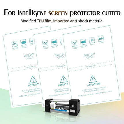 50 PCS F0004 Anti Blue Ray TPU Soft Film Supplies for Protector Cutter-garmade.com