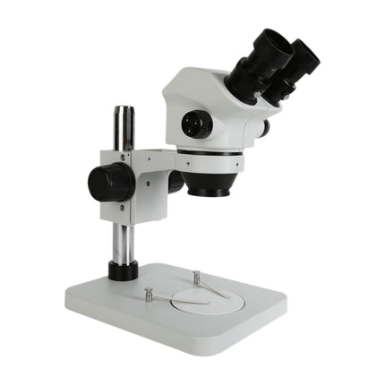 Kaisi 7050 0.7X-50X Stereo Microscope Binocular Microscope With Light (White)-garmade.com