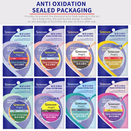 MECHANIC iTough X 200M 0.035MM LCD OLED Screen Cutting Wire-garmade.com