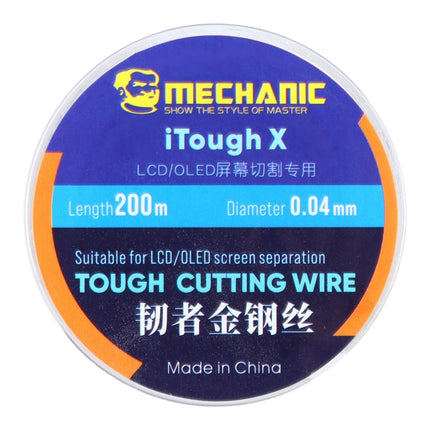 Mechanic iTough X 200M 0.04MM LCD OLED Screen Cutting Wire-garmade.com