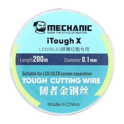 MECHANIC iTough X 200M 0.1MM LCD OLED Screen Cutting Wire-garmade.com