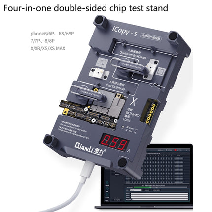 Qianli iCopy-S Double Sided Chip Test Stand 4 in1 Logic Baseband EEPROM Chip Non-removal For iPhone 6 / 6 Plus / 6S / 6S Plus-garmade.com