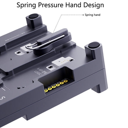 Qianli iCopy-S Double Sided Chip Test Stand 4 in1 Logic Baseband EEPROM Chip Non-removal For iPhone X / XS / XR / XS Max-garmade.com