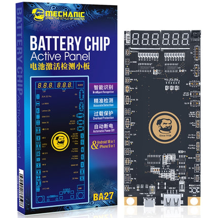 Mechanic BA27 Battery Activation Detection Board For iPhone 5-13 Pro Max / Android Phone-garmade.com
