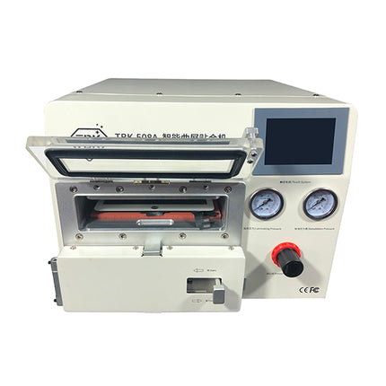 TBK TBK508A 14 inch Curved Screen LCD Screen Vacuum Separation OCA Laminating and Debubble Machine with 4 Moulds-garmade.com