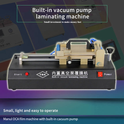 TBK-761 Manual OCA Laminator Machine Built-in Vacuum Pump-garmade.com