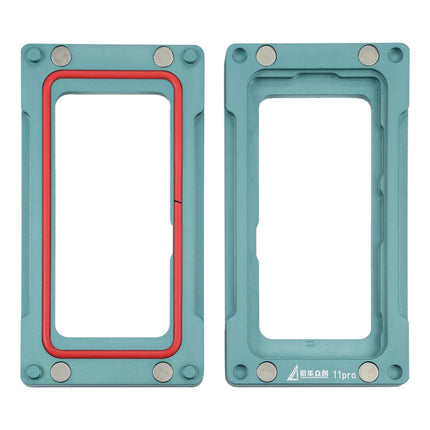 Magnetic LCD Screen Frame Bezel Pressure Holding Mold Clamp Mold For iPhone 11 Pro-garmade.com
