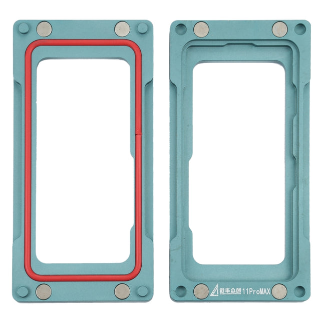 Magnetic LCD Screen Frame Bezel Pressure Holding Mold Clamp Mold For iPhone 11 Pro Max-garmade.com