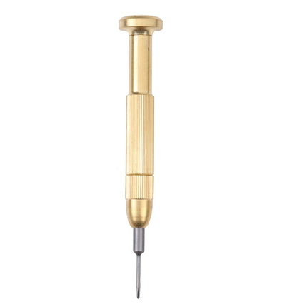 WLXY WL801 Cross Tip Copper Handle Repair Screwdriver, 5mm Batch Diameter-garmade.com