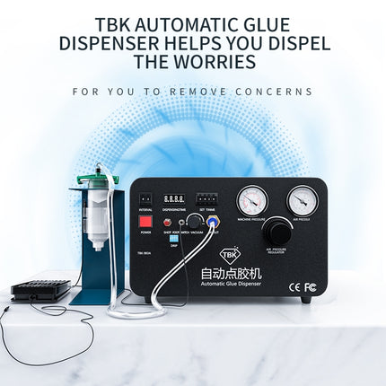 TBK-983A Built-in Pump Glue Dispenser Fully Automatic Glue Filling Machine, US Plug-garmade.com