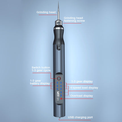 MaAnt D-1 Intelligent Electric Sharpening Pen-garmade.com