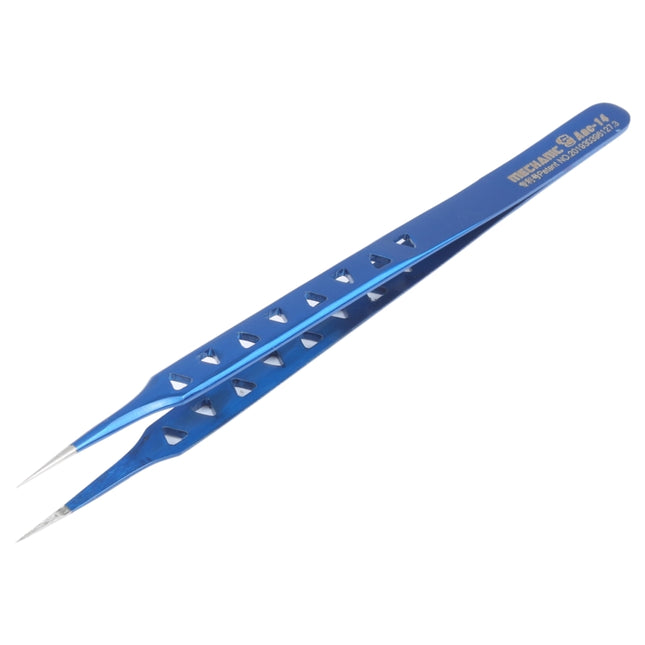Mechanic Aac-14 Straight Precision Stainless Steel Tweezers-garmade.com