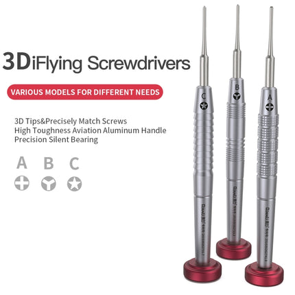 Qianli iFlying 3D Aluminum Handle Anti-slip Screwdriver, Philips-garmade.com