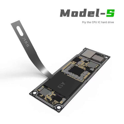 2UUL 5 in 1 PCB Clean Multifunctional Motherboard BGA Chip Glue Cleaning Scraping Pry Knife-garmade.com