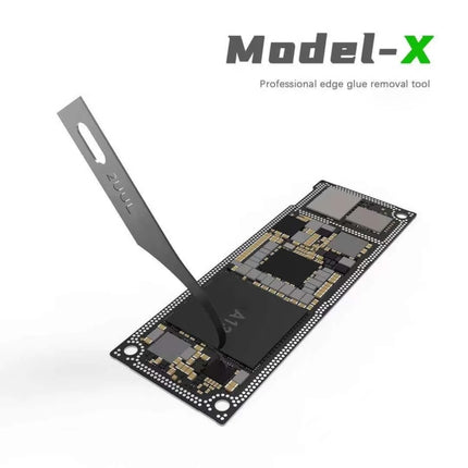 2UUL 5 in 1 PCB Clean Multifunctional Motherboard BGA Chip Glue Cleaning Scraping Pry Knife-garmade.com