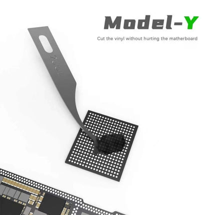 2UUL 5 in 1 PCB Clean Multifunctional Motherboard BGA Chip Glue Cleaning Scraping Pry Knife-garmade.com