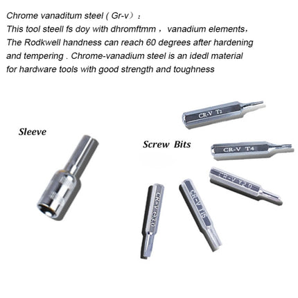 WEEKS 64 in 1 Disassembly Tool Screwdriver Set-garmade.com