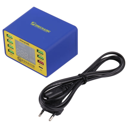 Mechanic icharge 8M QC 3.0 USB Smart Charger Support Fastcharging With LCD, EU Plug-garmade.com
