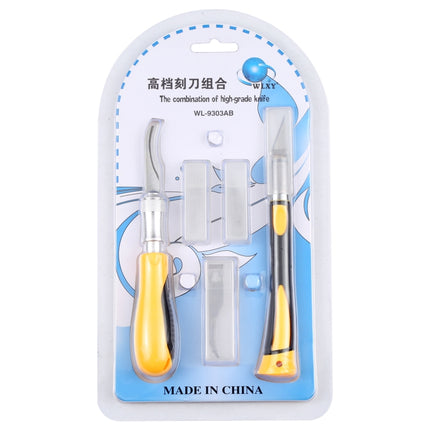 WLXY-9303 5 in 1 Multi-functional Non-Slip Handle Engraving Cutter-garmade.com