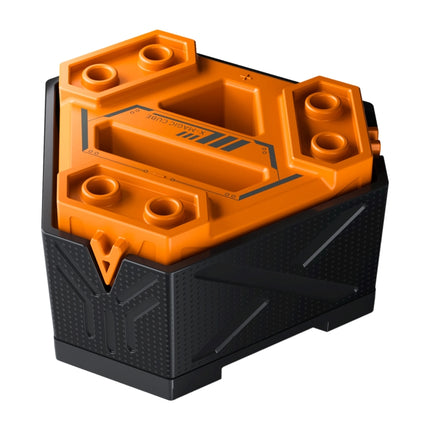 JAKEMY JM-Z21 Cube Shaped Screwdriver Magnetizer/Demagnetizer (Orange)-garmade.com
