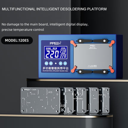 PPD Multifunctional Intelligent Desoldering Platform for iPhone 11 to 14 Pro Max, EU Plug-garmade.com