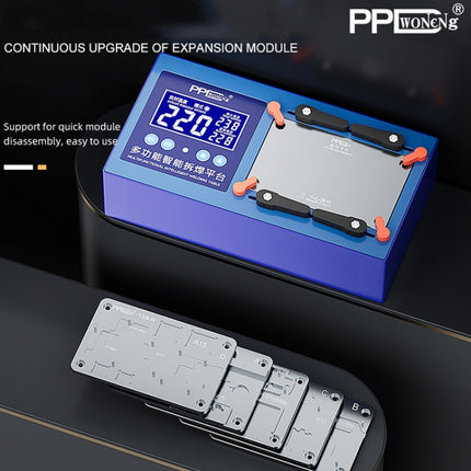 PPD Multifunctional Intelligent Desoldering Platform for iPhone 11 to 14 Pro Max, EU Plug-garmade.com
