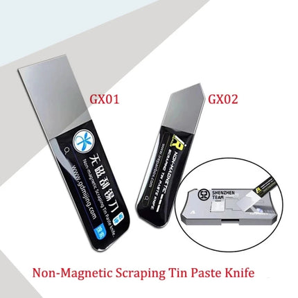 Mijing 2 in 1 Non Magnetic Svraping Tin Knife-garmade.com