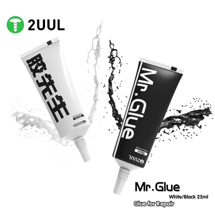 2UUL Mr Glue 25ml Strong Adhesive for Repair (Black)-garmade.com