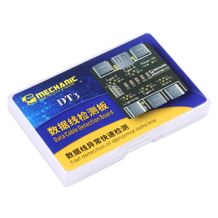 MECHANIC DT3 USB Data Cable Detection Board Short Circuit On-Off Switching Tester-garmade.com